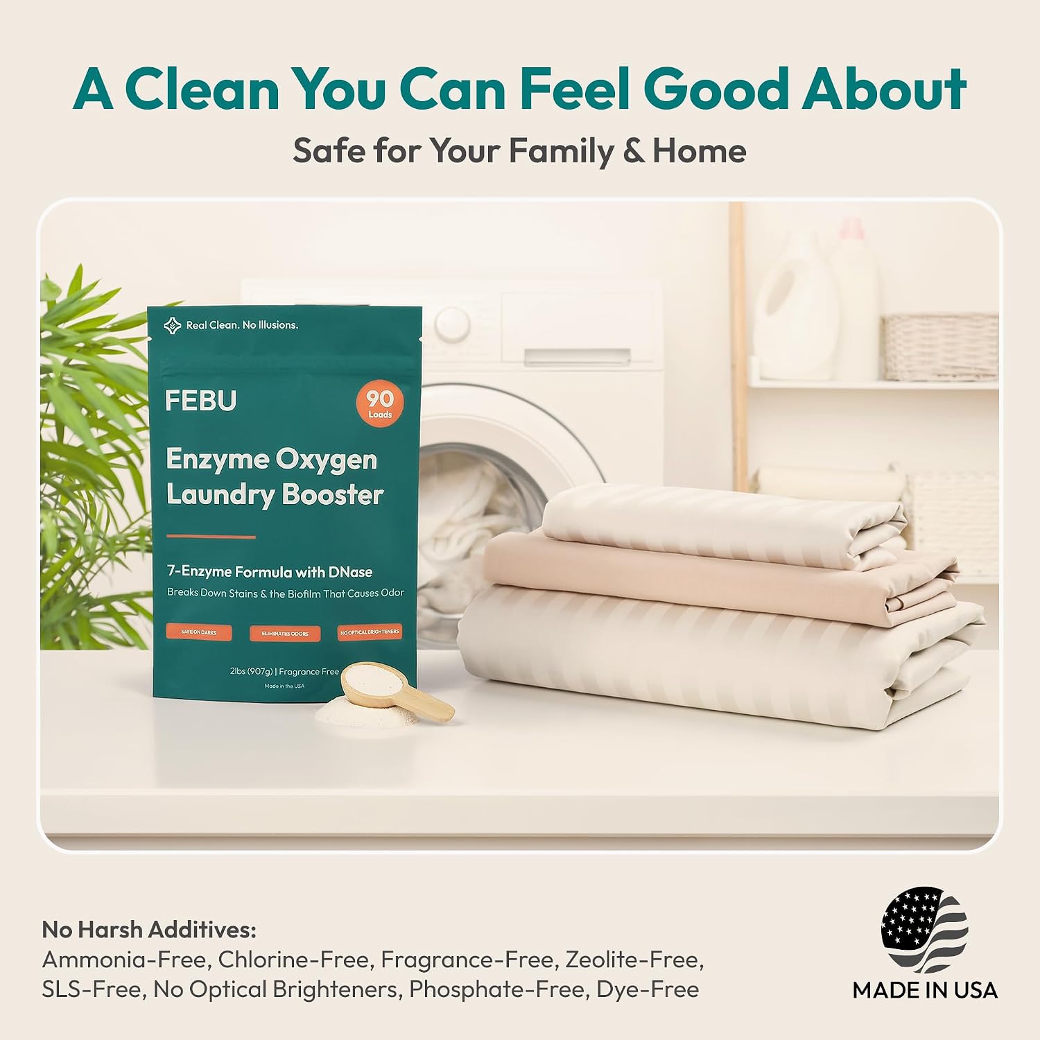 Enzyme Oxygen Laundry Booster