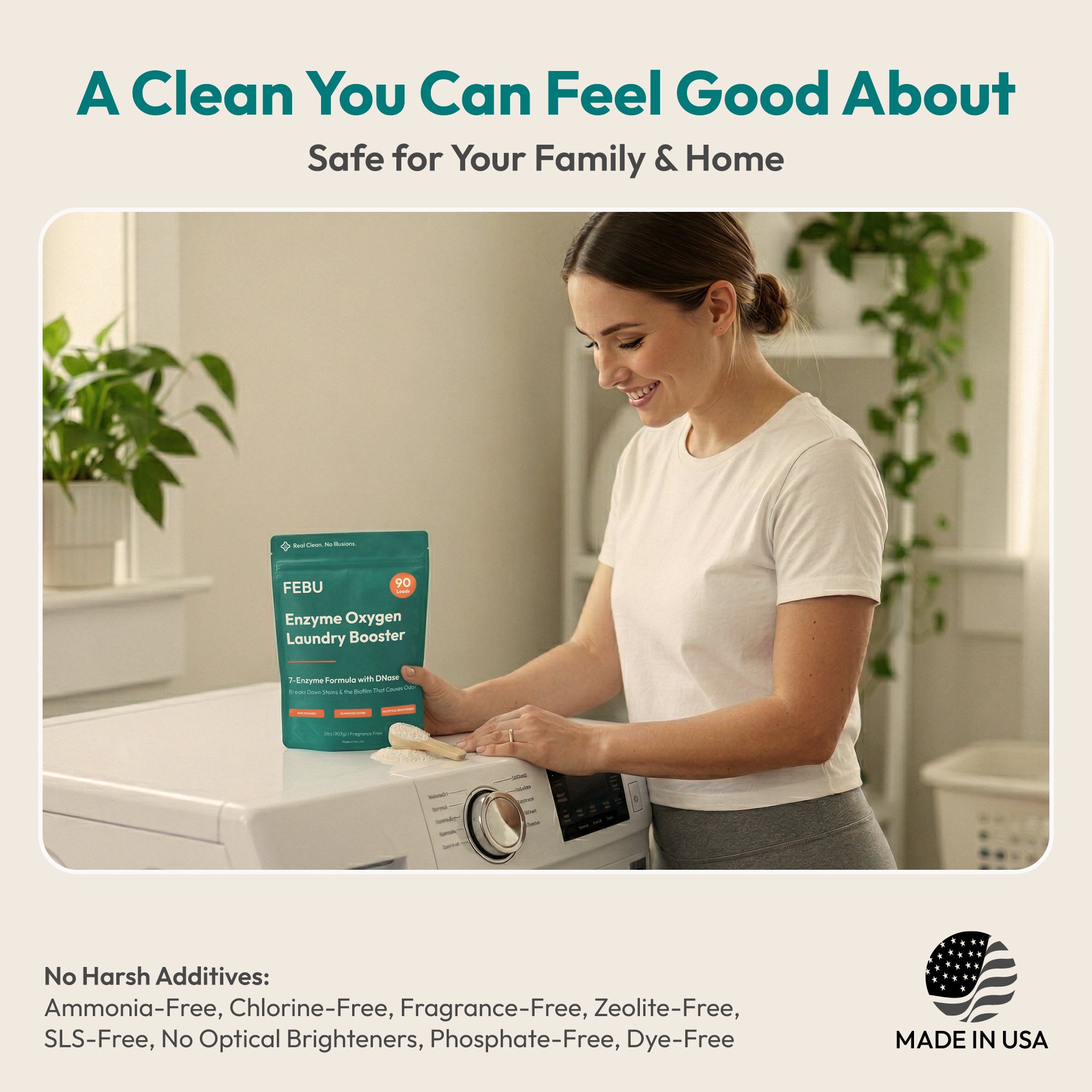 Enzyme Oxygen Laundry Booster