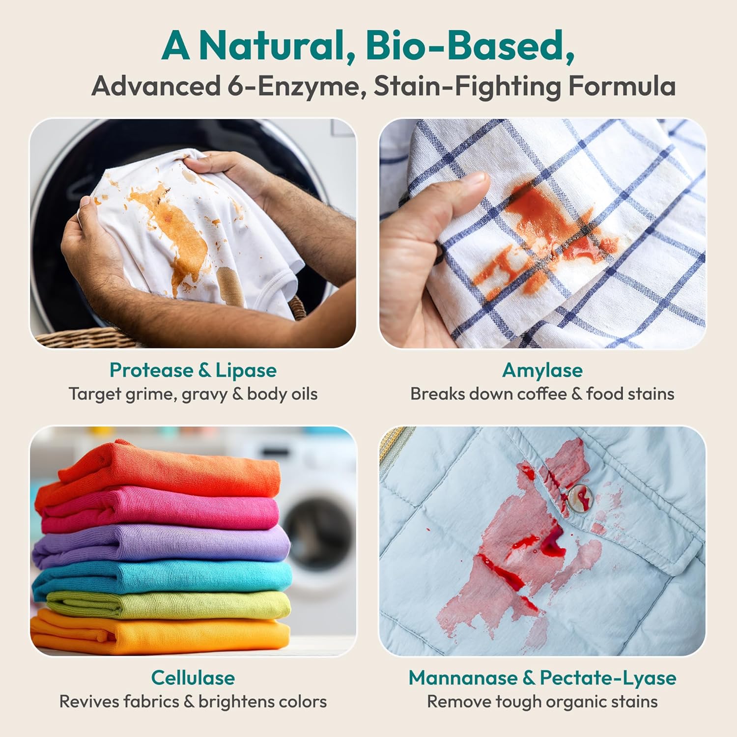 Enzyme Oxygen Laundry Booster